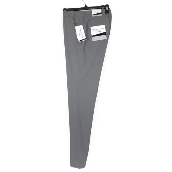 Perry Ellis Slim-Fit TechWorks Drawstring Dress Pant Smoked Pearl Large NWT - Picture 4 of 7